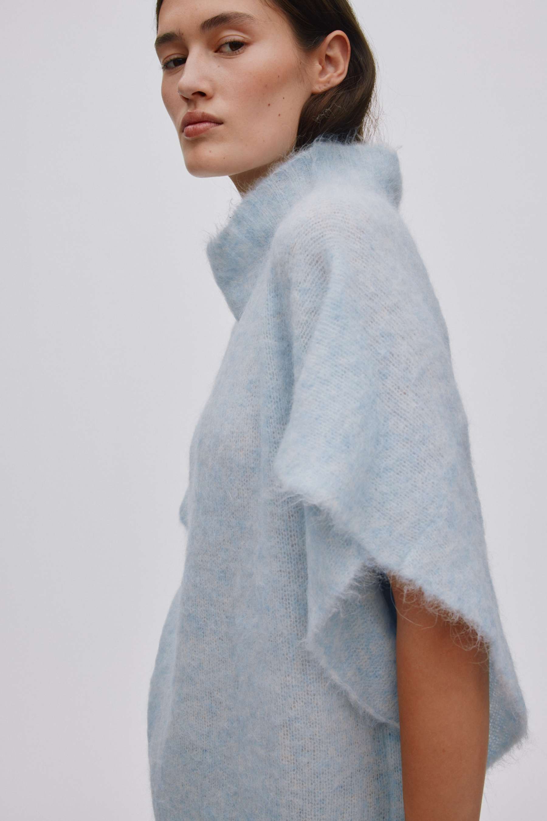 Asna Superlight Tunic striktrøje - Ice Blue